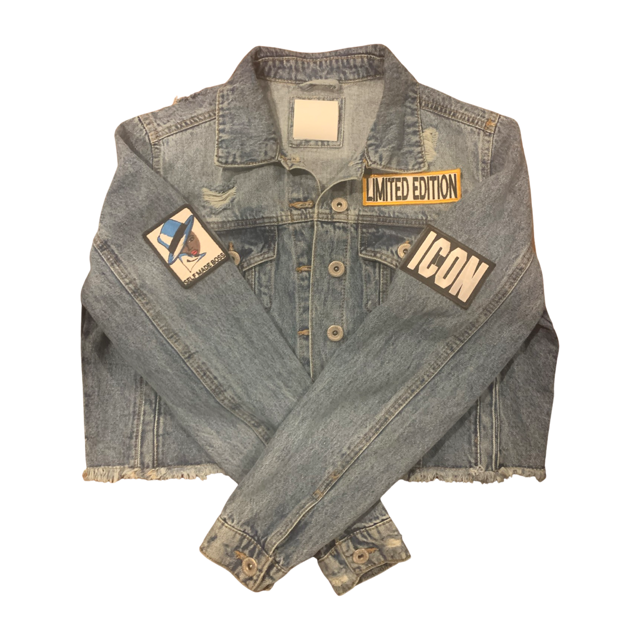 "I AM" Denim Jacket