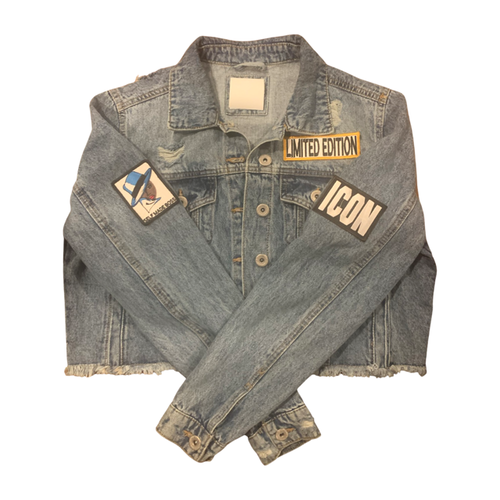 "I AM" Denim Jacket